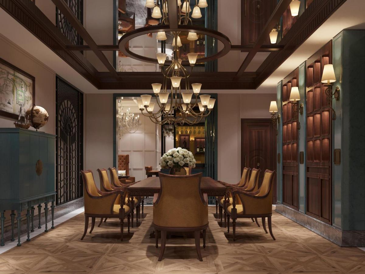 Grand Hotel Du Lac Hanoi Exterior foto 3D interior visualization of a dining room