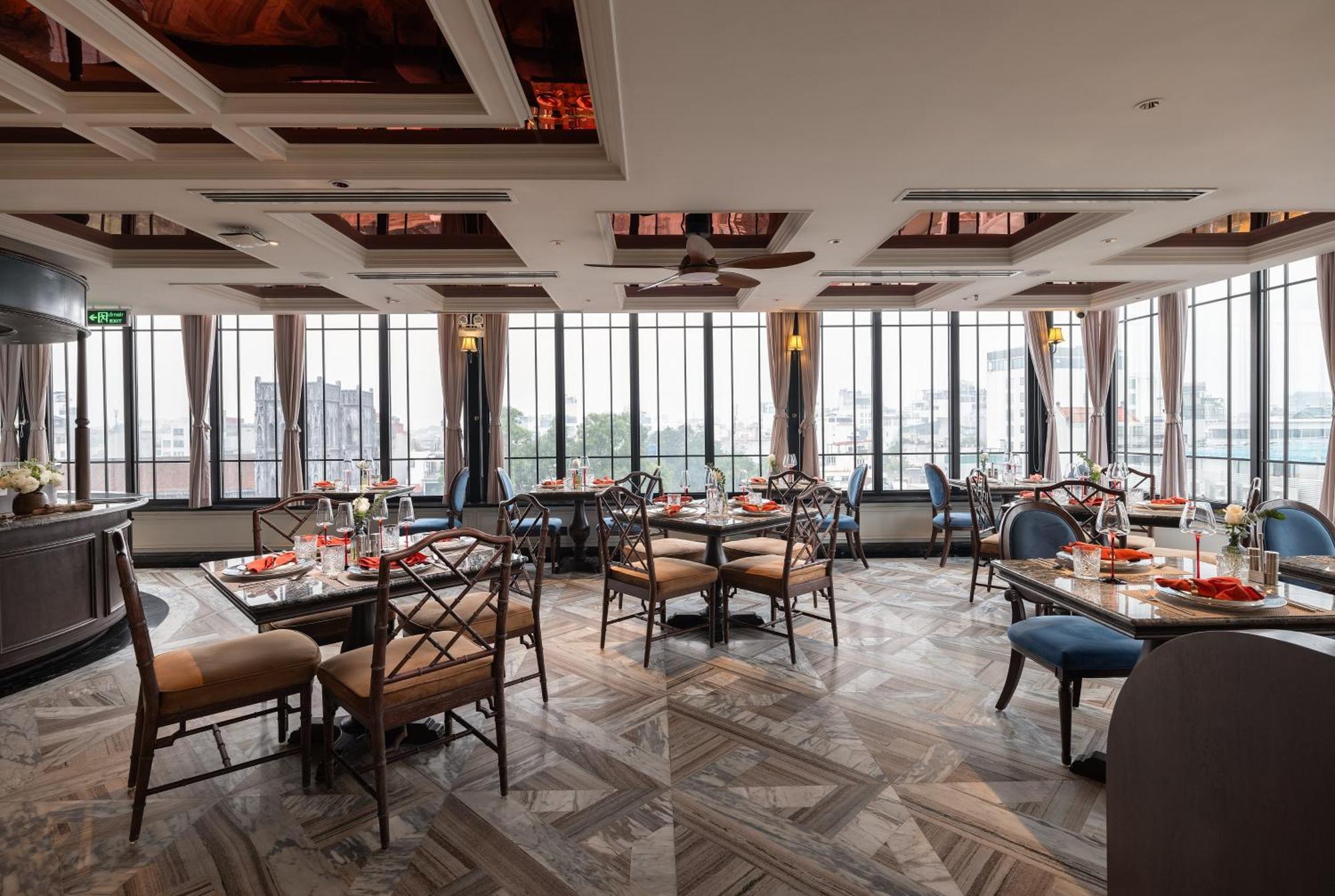 Grand Hotel Du Lac Hanoi Exterior foto The restaurant