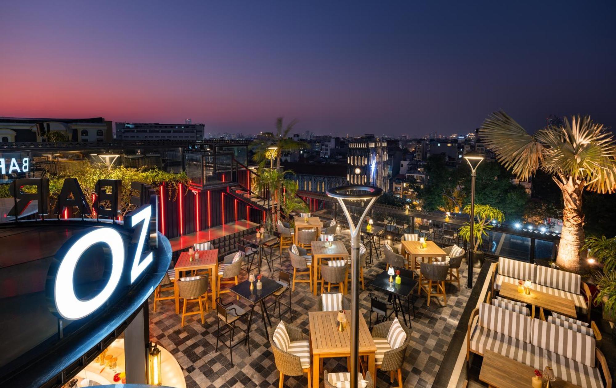 Grand Hotel Du Lac Hanoi Exterior foto Sky Lounge