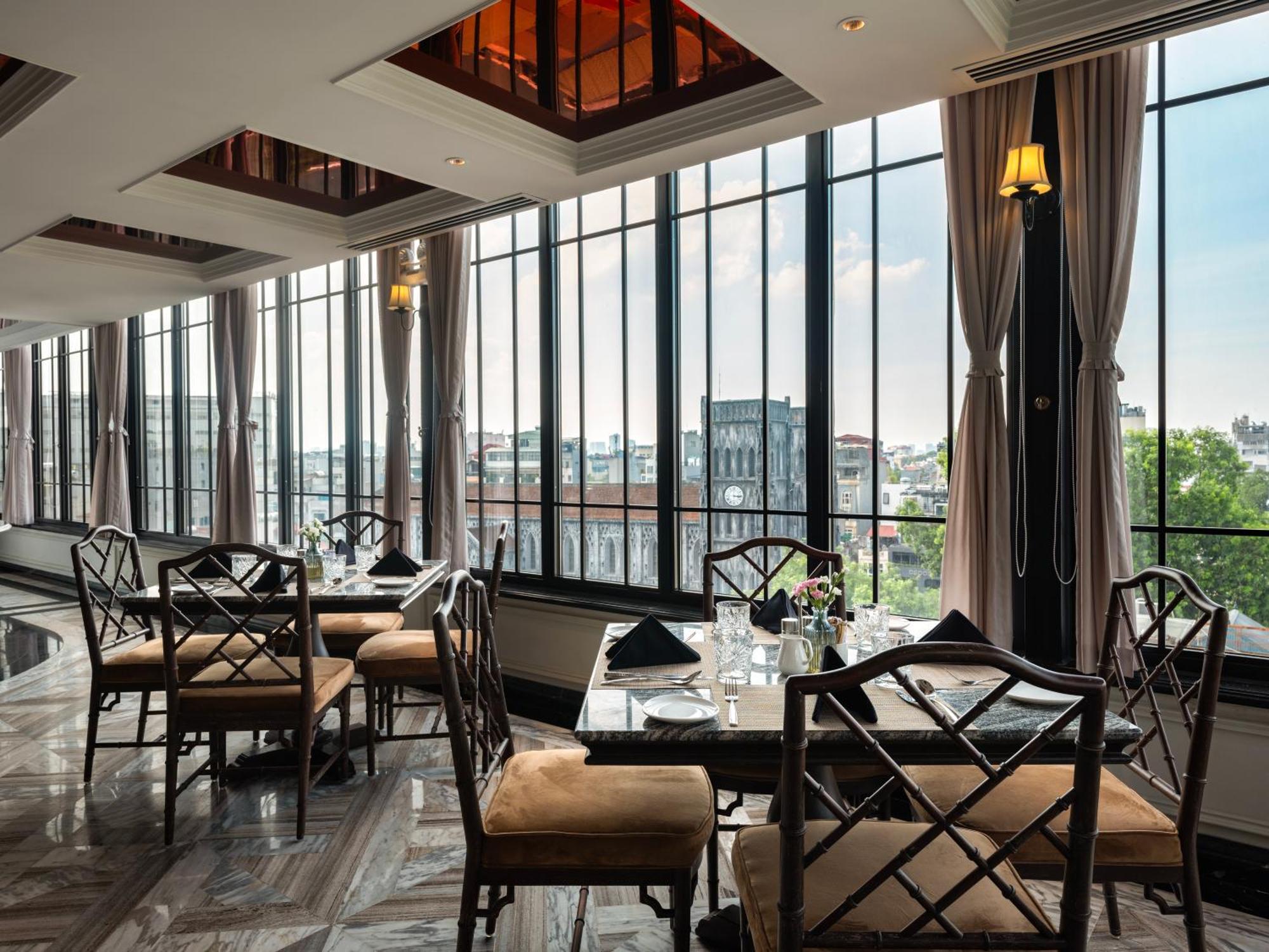 Grand Hotel Du Lac Hanoi Exterior foto The restaurant