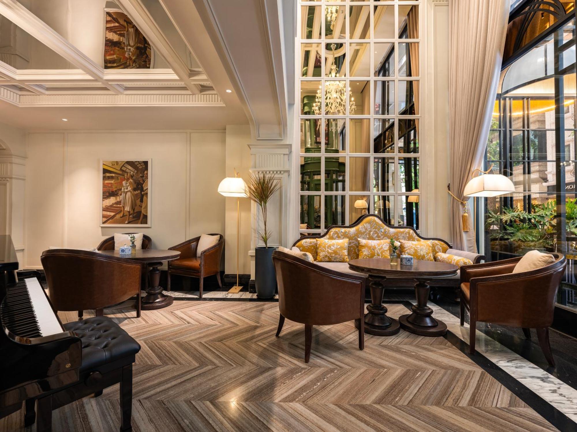 Grand Hotel Du Lac Hanoi Exterior foto The lobby of the hotel
